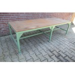 Plateautafel werktafel  220cm x 80 cm x 62 cm. Gebruikt